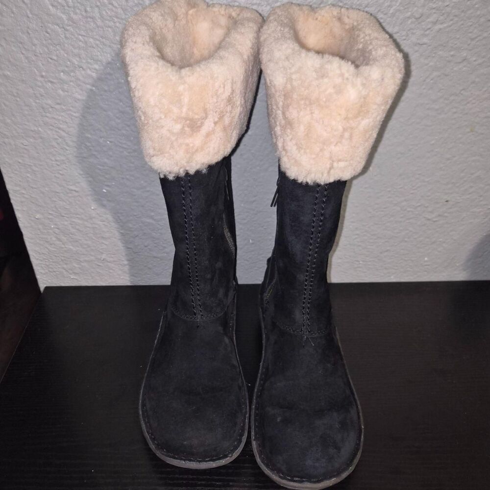 Ugg Black and Grey Boots
